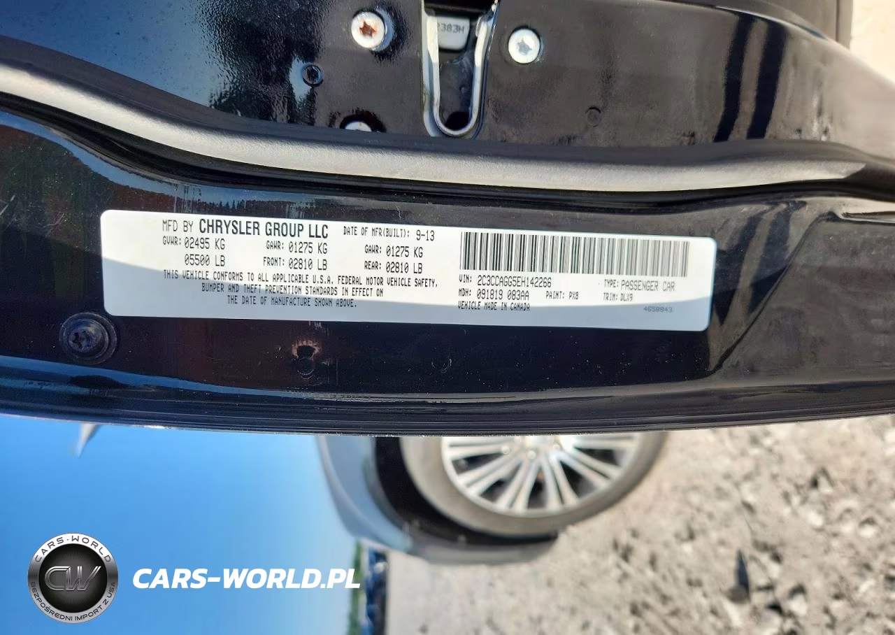 2014 Chrysler 300 S VIN:2C3CCAGG5EH142266 - 13