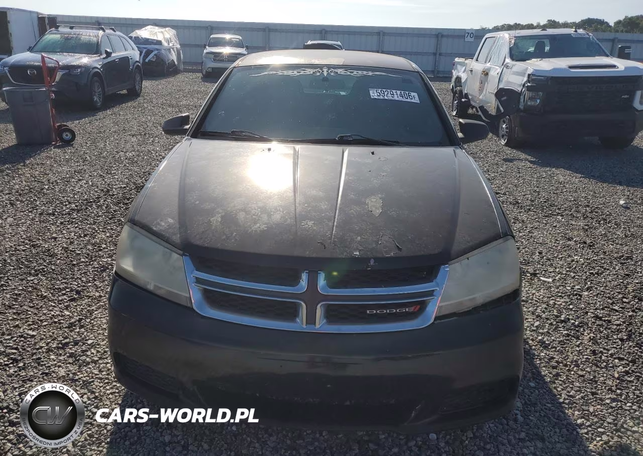 2013 Dodge Avenger Se VIN:1C3CDZAB5DN725421 - 5