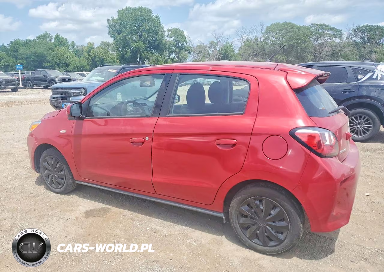 2022 Mitsubishi Mirage Es VIN:ML32AUHJ6NH006701 - 2