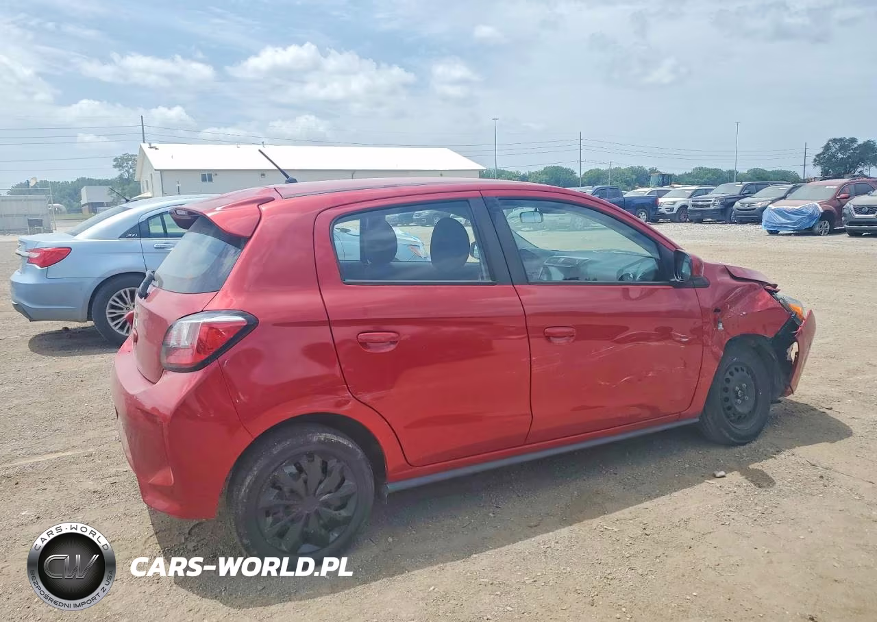 2022 Mitsubishi Mirage Es VIN:ML32AUHJ6NH006701 - 3