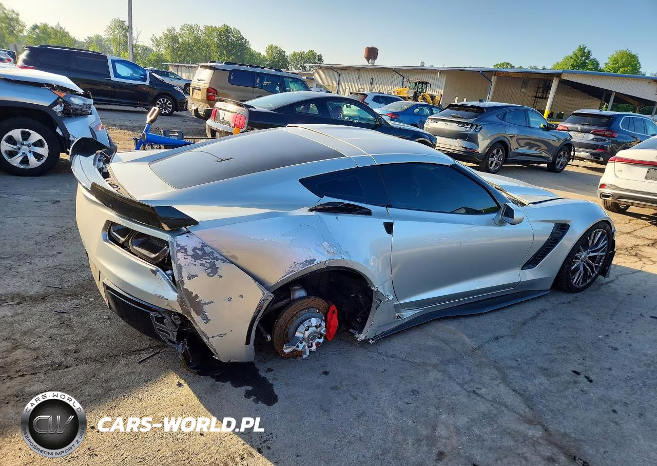 2015 Chevrolet Corvette Z06 3Lz VIN:1G1YT2D60F5600980 - 3