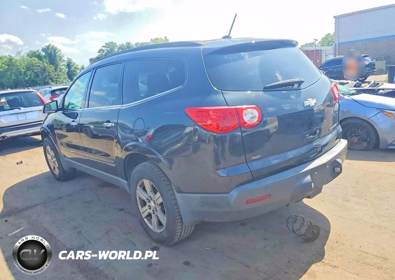 2012 Chevrolet Traverse Lt VIN:1GNKVJEDXCJ190973 - 2