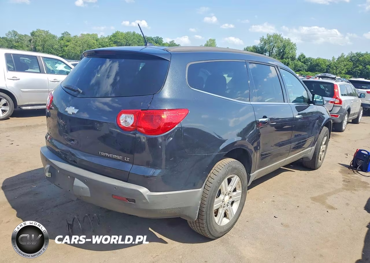 2012 Chevrolet Traverse Lt VIN:1GNKVJEDXCJ190973 - 3