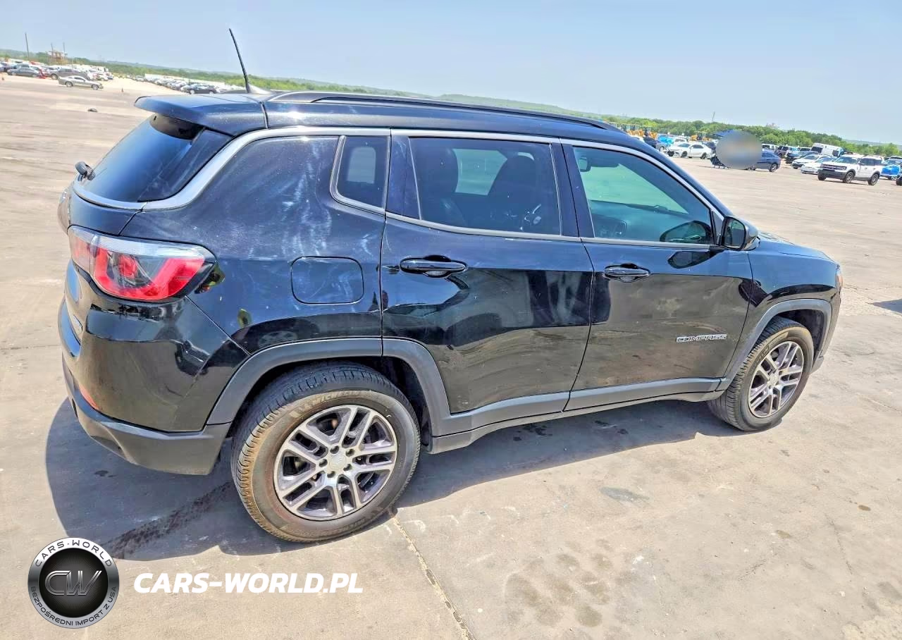 2020 Jeep Compass Sun And Wheel Fwd VIN:3C4NJCBB7LT144395 - 3