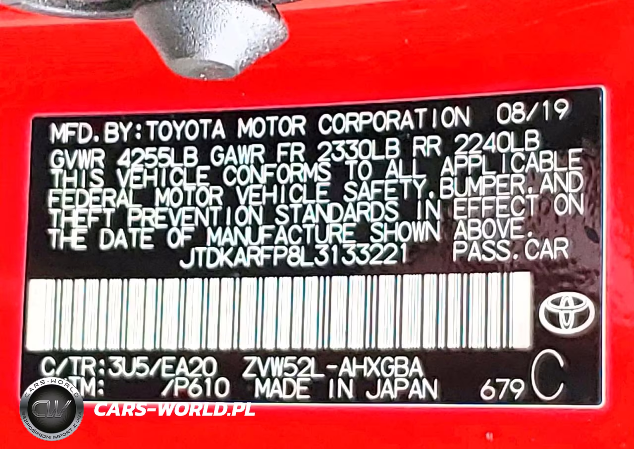 2020 Toyota Prius Prime Xle VIN:JTDKARFP8L3133221 - 13