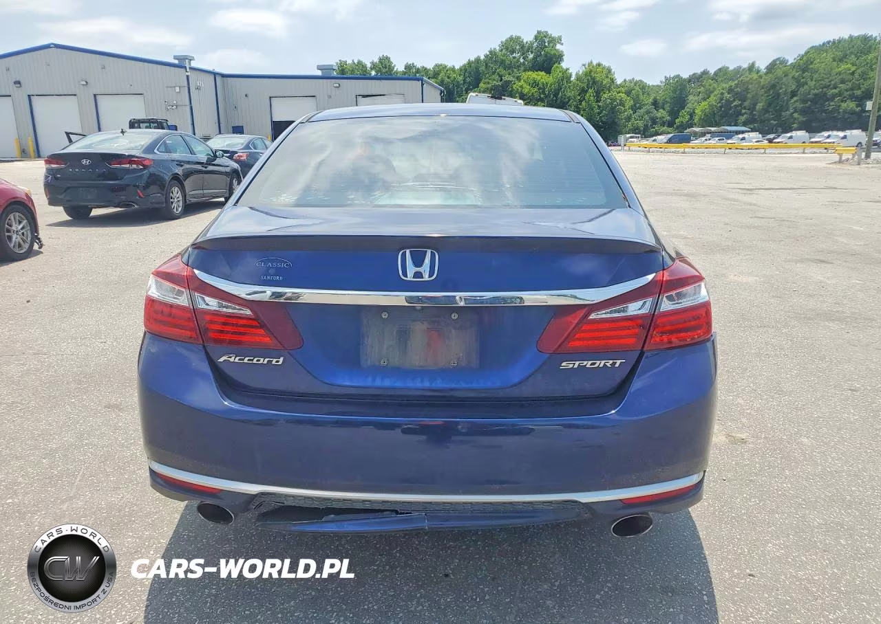 2016 Honda Accord Sport VIN:1HGCR2F54GA046423 - 6