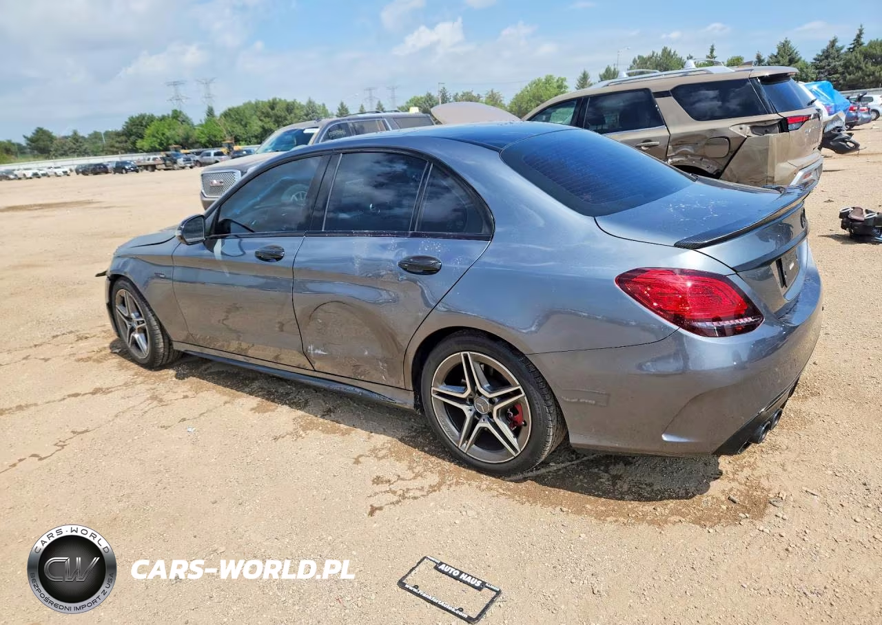 2020 Mercedes-Benz C 43 Amg VIN:55SWF6EB2LU334055 - 2