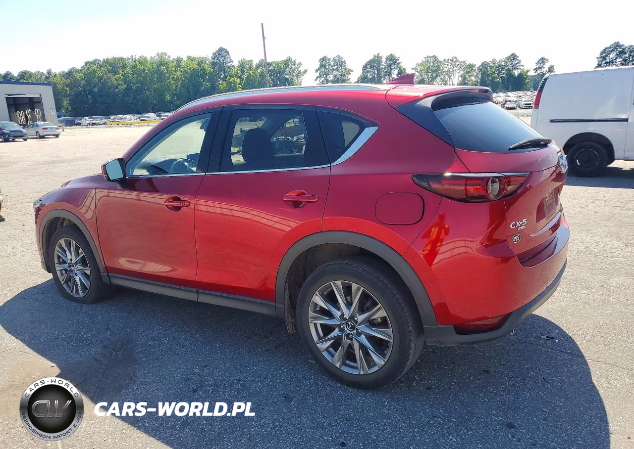 2021 Mazda Cx-5 Grand Touring VIN:JM3KFBDMXM1437737 - 2