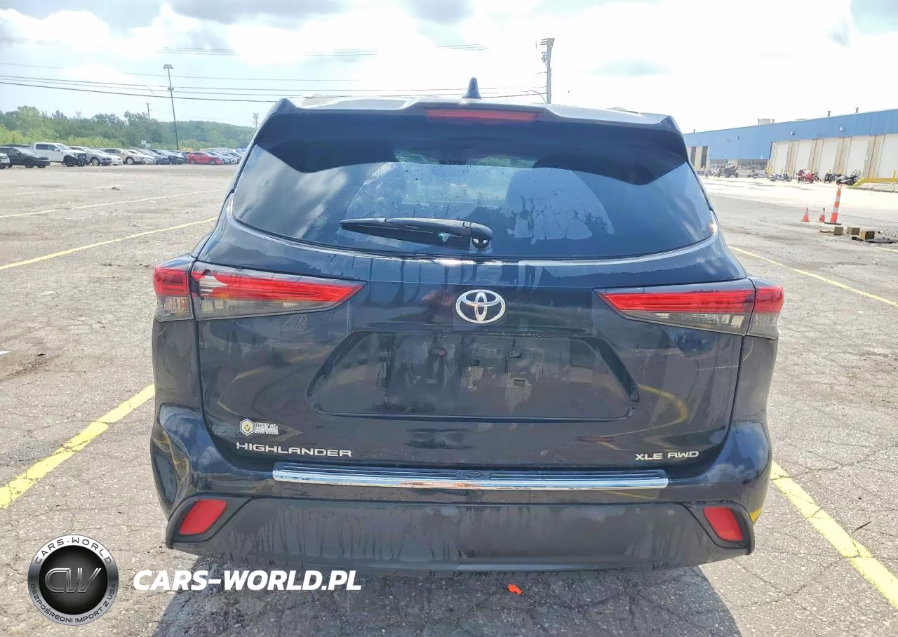 2023 Toyota Highlander Xle VIN:5TDKDRBHXPS502624 - 6