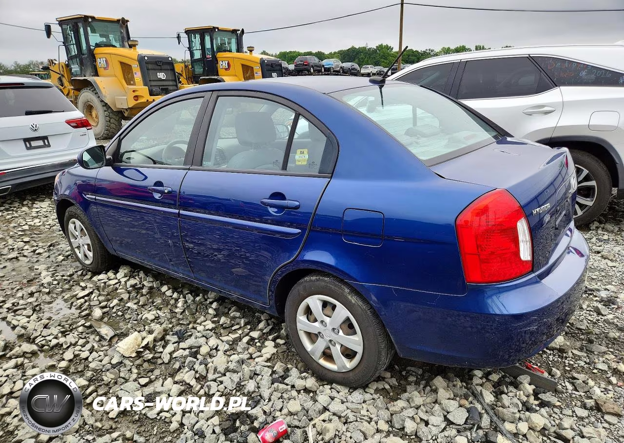 2010 Hyundai Accent Gls VIN:KMHCN4AC8AU444117 - 2