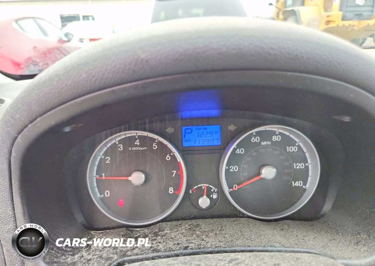 2010 Hyundai Accent Gls VIN:KMHCN4AC8AU444117 - 9