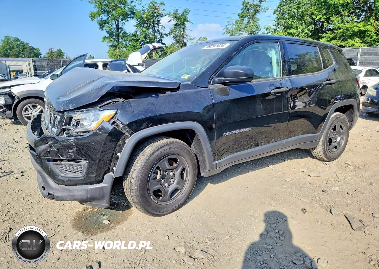 2021 Jeep Compass Sport VIN:3C4NJCAB0MT514265 - 1