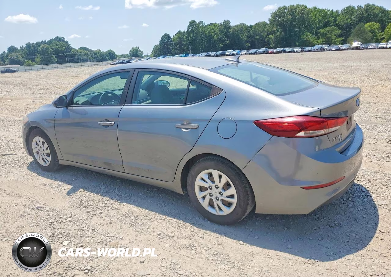 2017 Hyundai Elantra Se VIN:KMHD74LF4HU391948 - 2