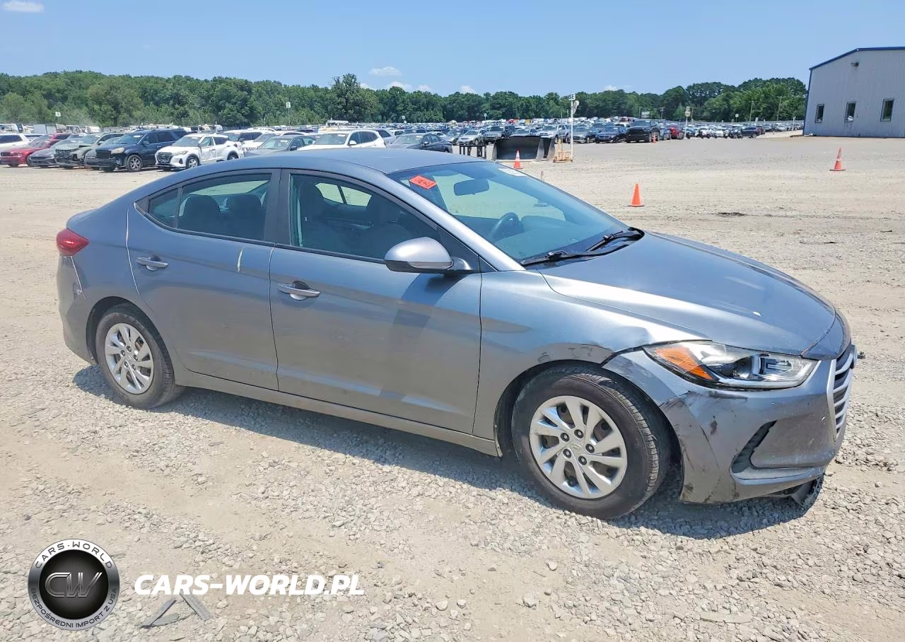 2017 Hyundai Elantra Se VIN:KMHD74LF4HU391948 - 4