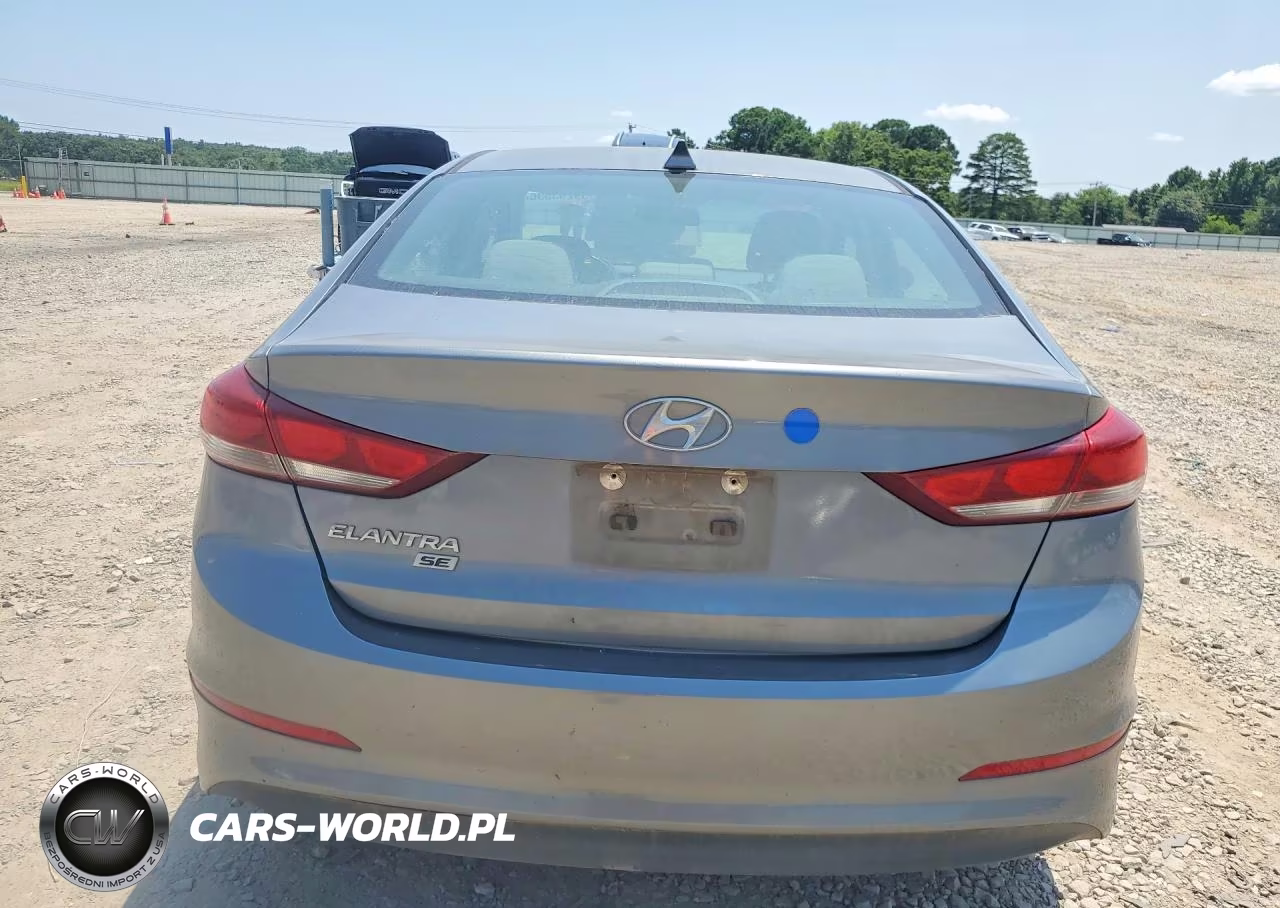 2017 Hyundai Elantra Se VIN:KMHD74LF4HU391948 - 6