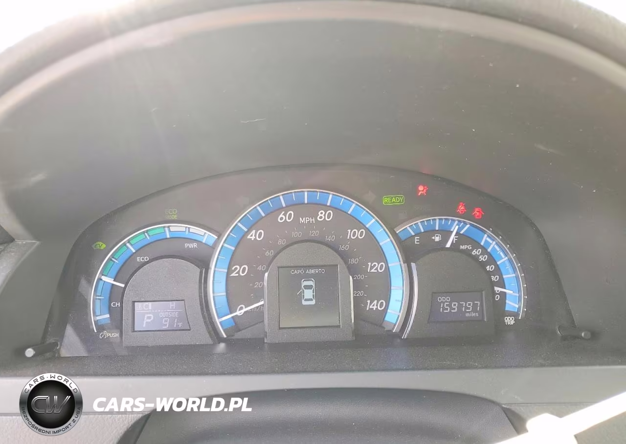2012 Toyota Camry Hybrid Xle VIN:4T1BD1FK1CU035442 - 9