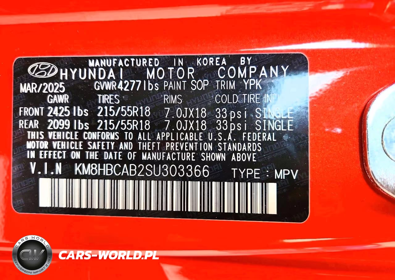 2025 Hyundai Kona Sel VIN:KM8HBCAB2SU303366 - 12