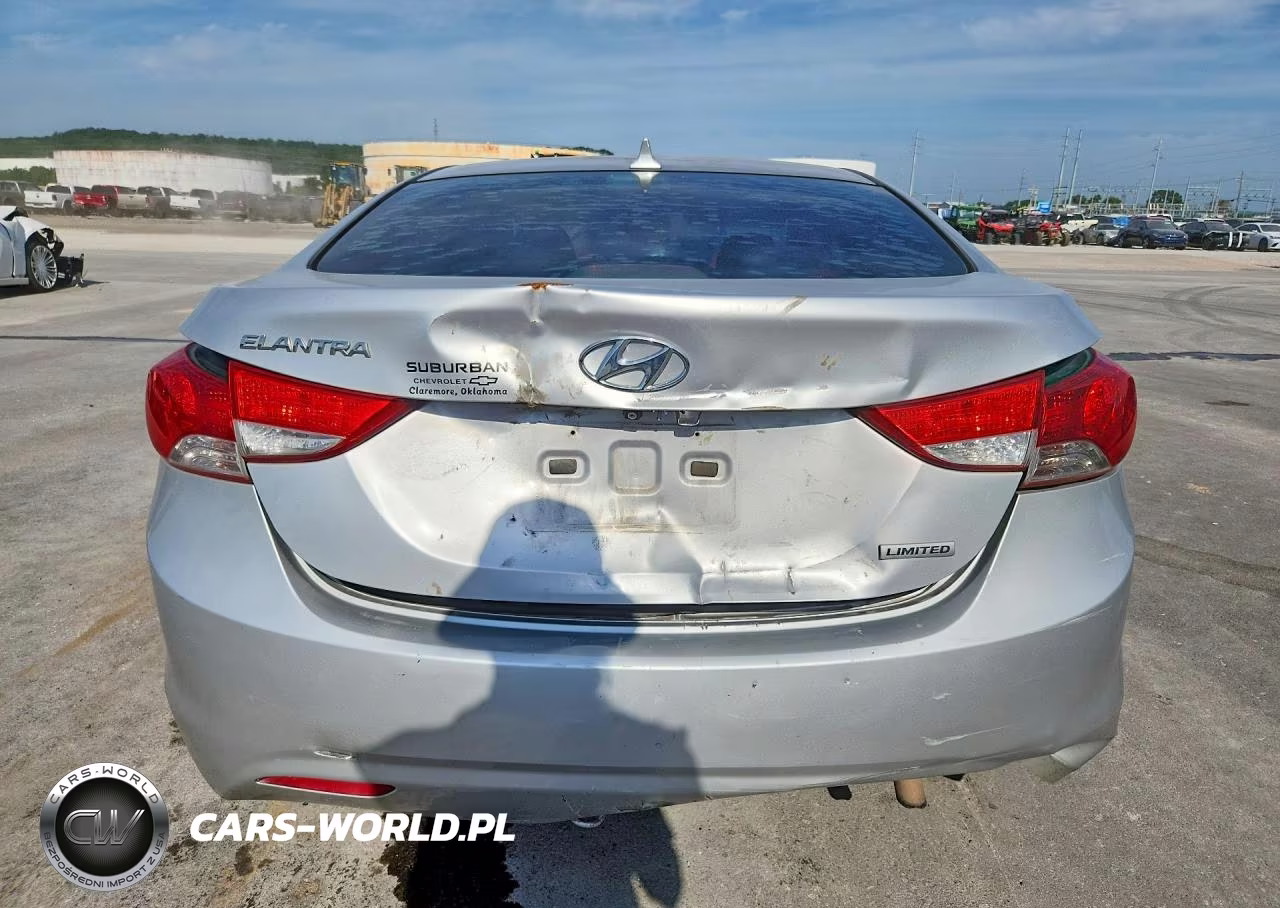 2013 Hyundai Elantra Limited VIN:KMHDH4AE8DU541738 - 6