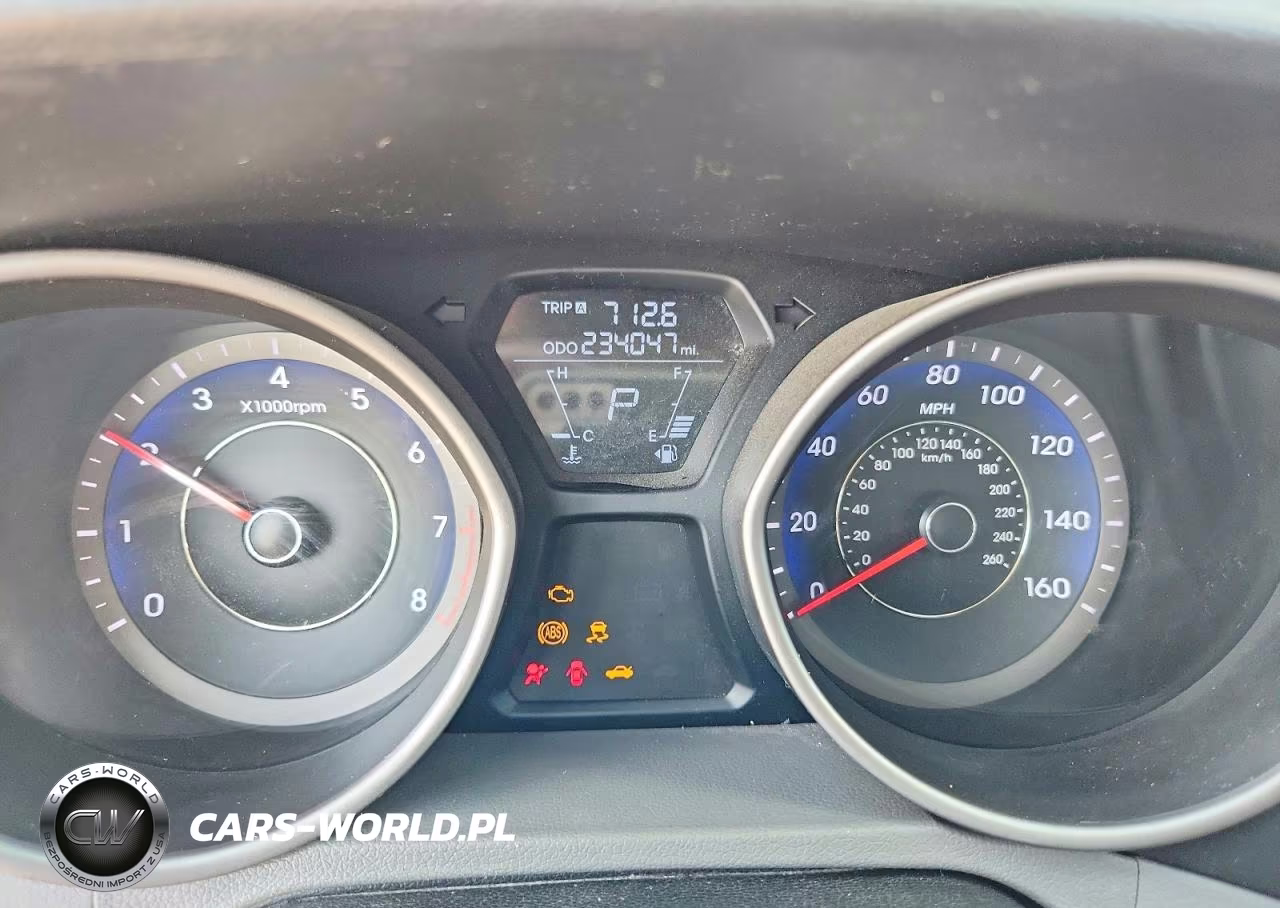 2013 Hyundai Elantra Limited VIN:KMHDH4AE8DU541738 - 9