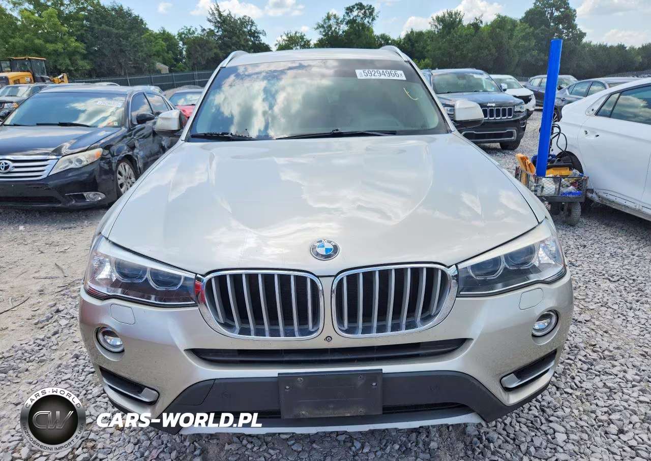 2016 BMW X3 xDrive28D VIN:5UXWY3C55G0N86909 - 5