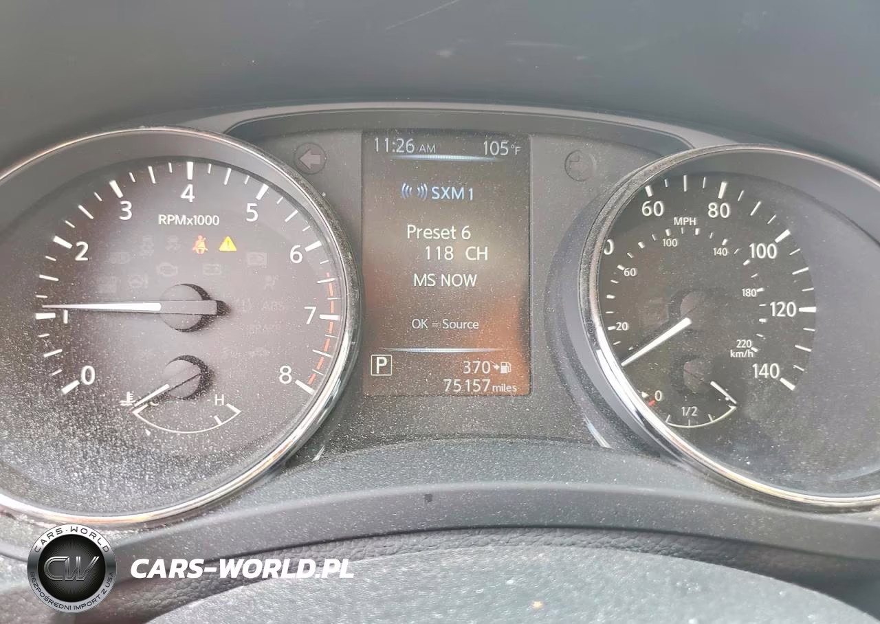 2017 Nissan Rogue Sv VIN:KNMAT2MT3HP556172 - 9