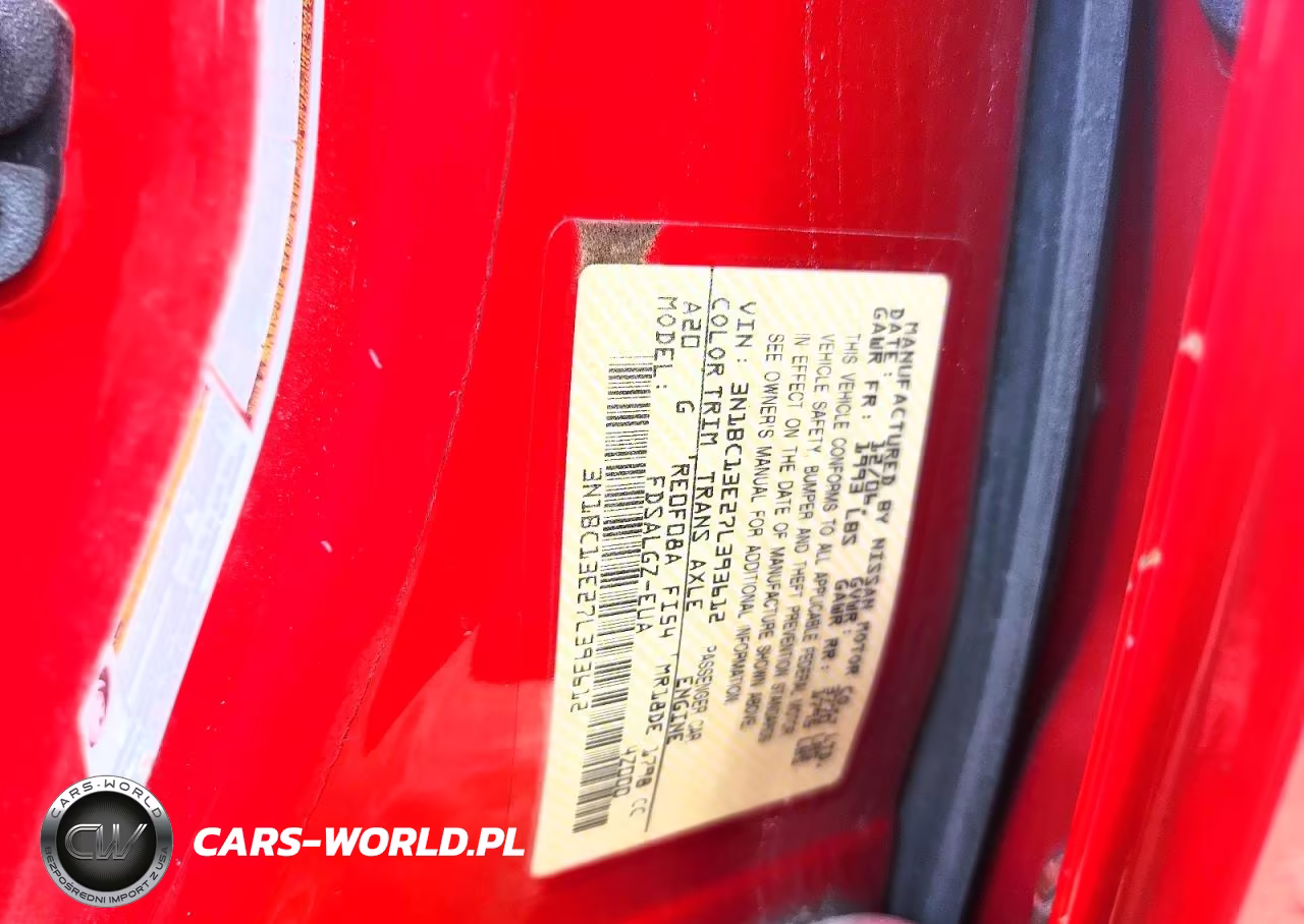 2007 Nissan Versa S VIN:3N1BC13E27L393612 - 12