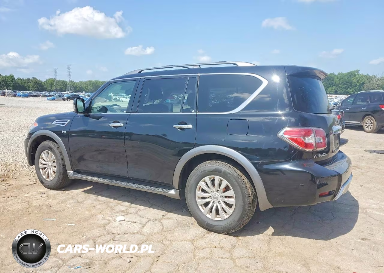 2018 Nissan Armada Sv VIN:JN8AY2ND2J9056124 - 2