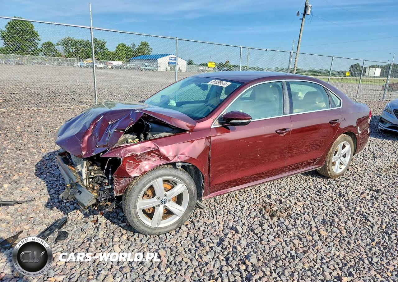 2012 Volkswagen Passat Se – zdjęcie 1 z 12