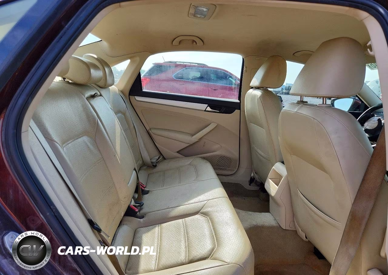 2012 Volkswagen Passat Se VIN:1VWBP7A38CC099396 - 10