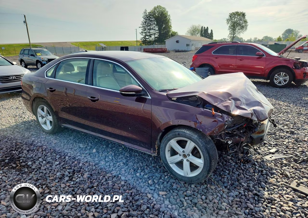 2012 Volkswagen Passat Se VIN:1VWBP7A38CC099396 - 4