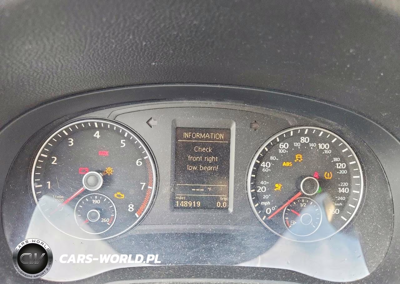 2012 Volkswagen Passat Se VIN:1VWBP7A38CC099396 - 9