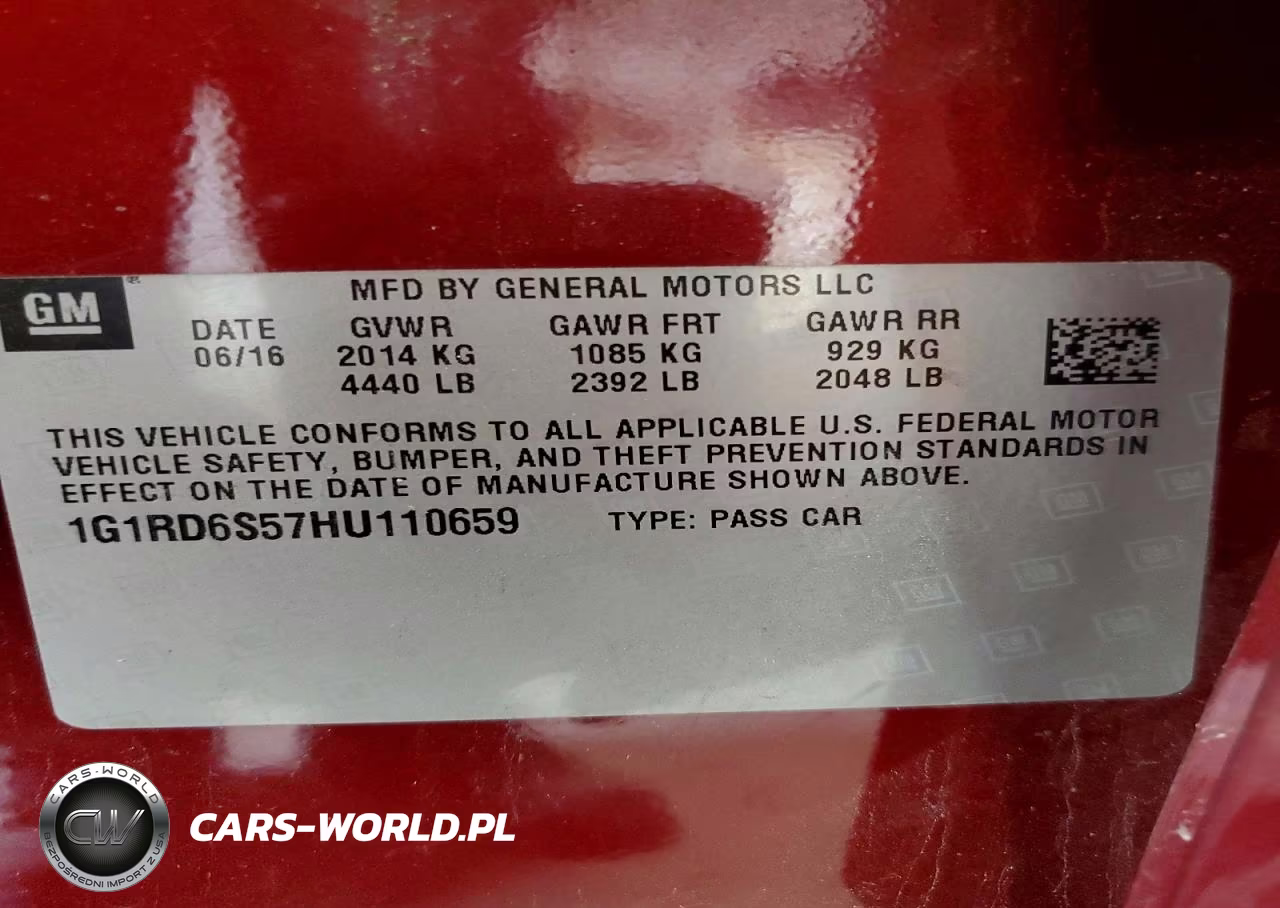 2017 Chevrolet Volt Premier VIN:1G1RD6S57HU110659 - 12