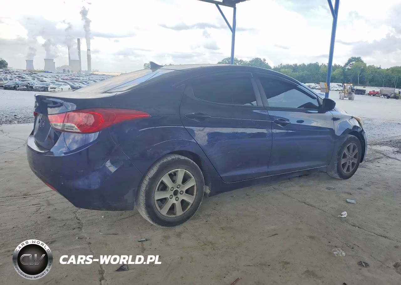 2011 Hyundai Elantra Gls VIN:5NPDH4AE0BH019049 - 3
