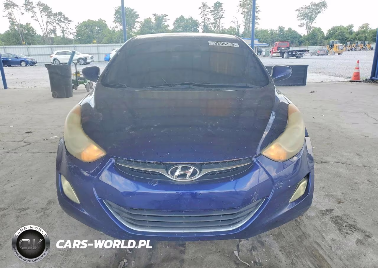 2011 Hyundai Elantra Gls VIN:5NPDH4AE0BH019049 - 5