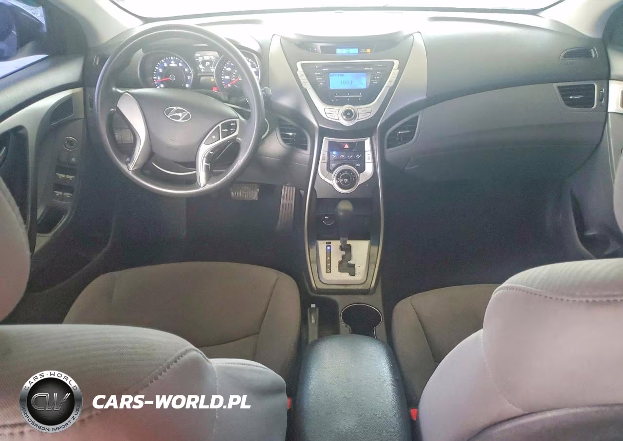 2011 Hyundai Elantra Gls VIN:5NPDH4AE0BH019049 - 8