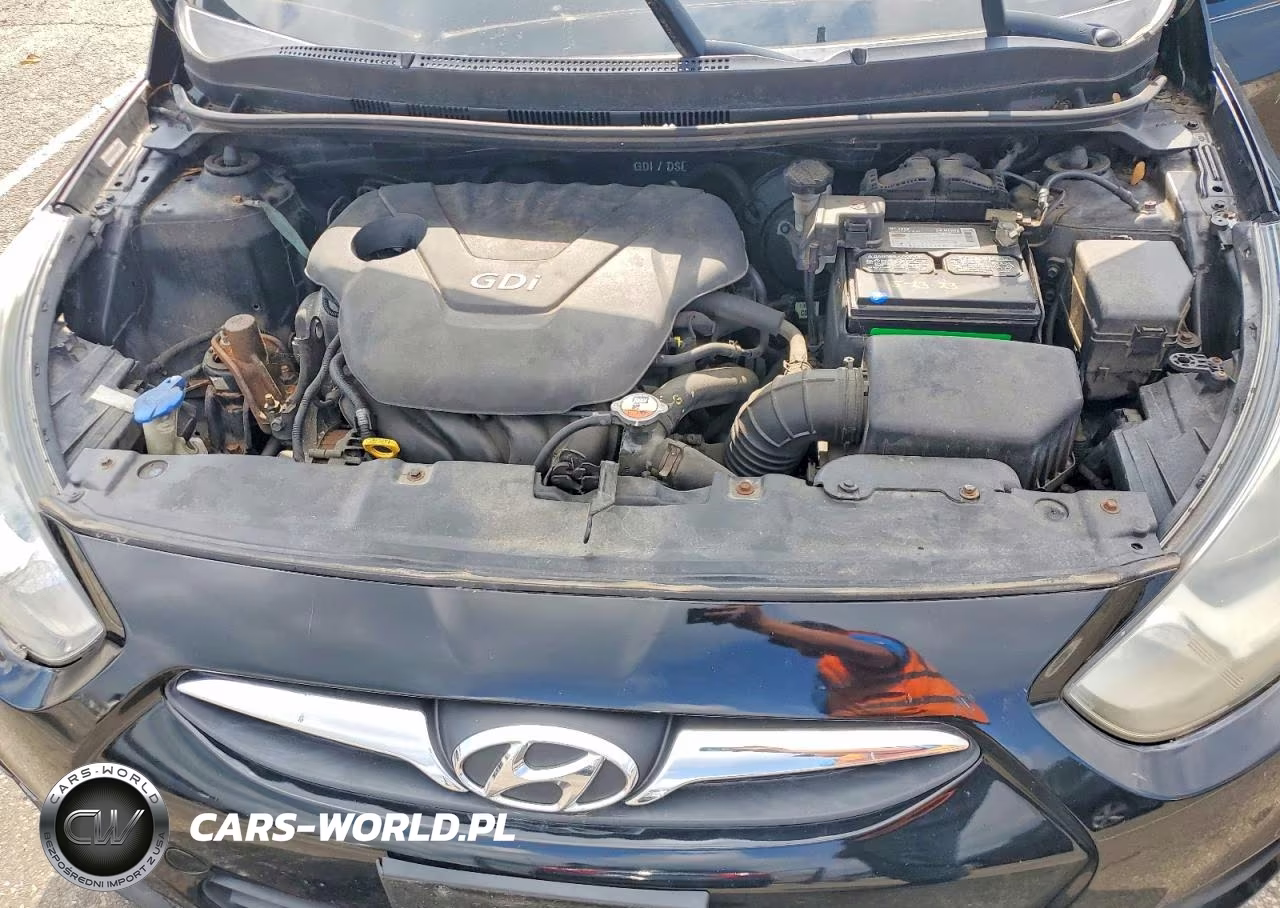 2013 Hyundai Accent Gls VIN:KMHCT4AE2DU459675 - 11