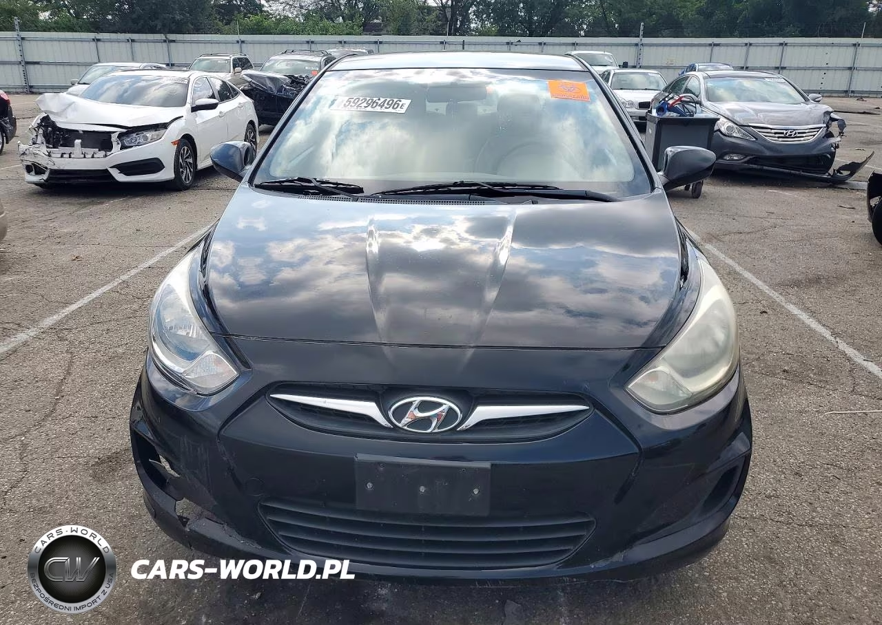 2013 Hyundai Accent Gls VIN:KMHCT4AE2DU459675 - 5