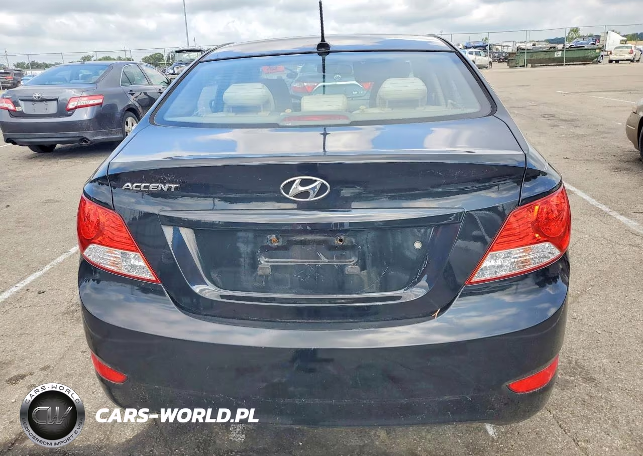 2013 Hyundai Accent Gls VIN:KMHCT4AE2DU459675 - 6