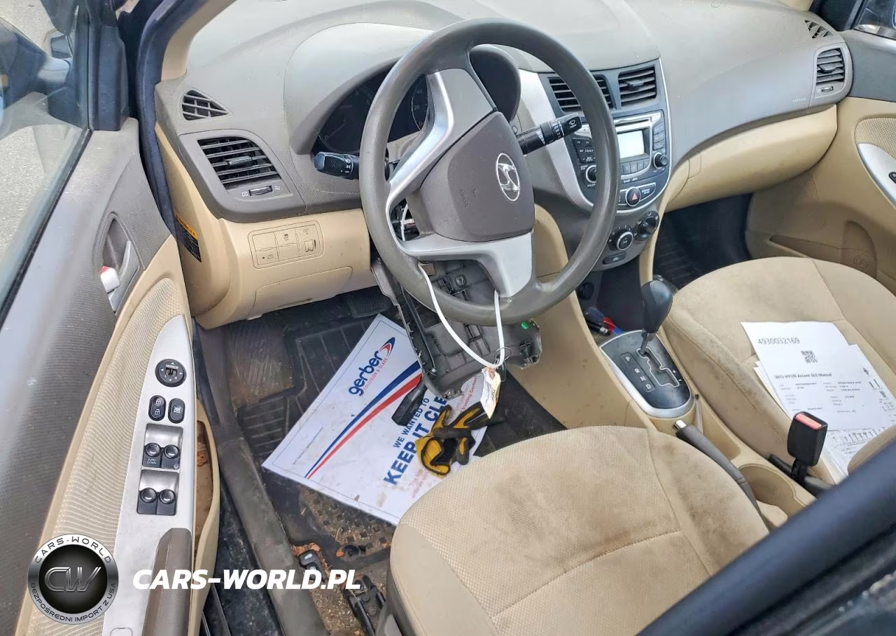 2013 Hyundai Accent Gls VIN:KMHCT4AE2DU459675 - 8