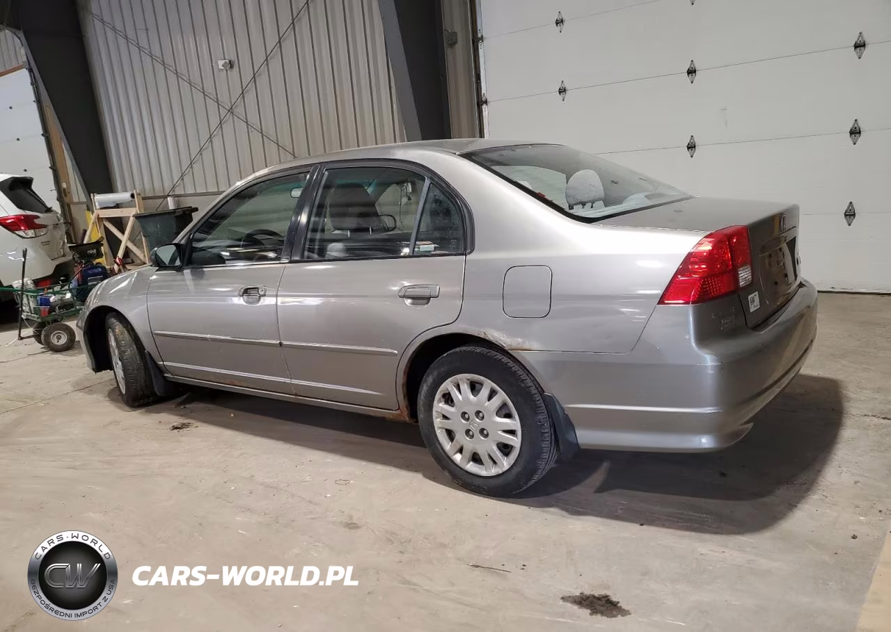 2005 Honda Civic Lx VIN:JHMES16595S001991 - 2