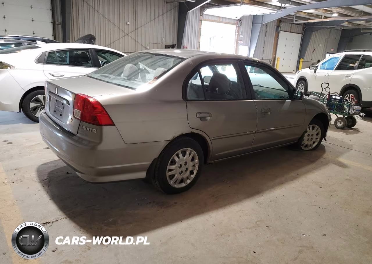 2005 Honda Civic Lx VIN:JHMES16595S001991 - 3