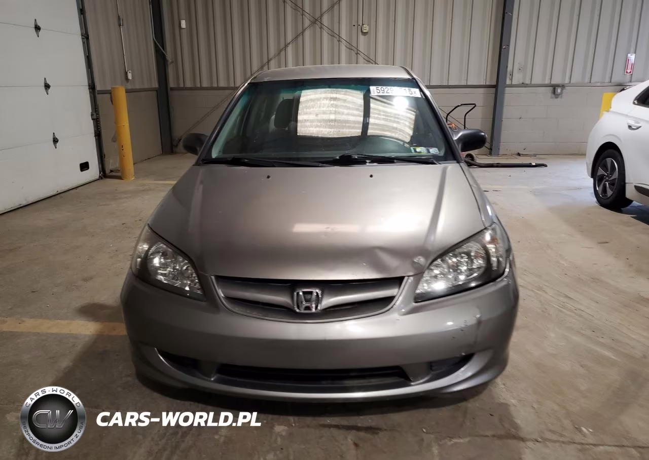 2005 Honda Civic Lx VIN:JHMES16595S001991 - 5