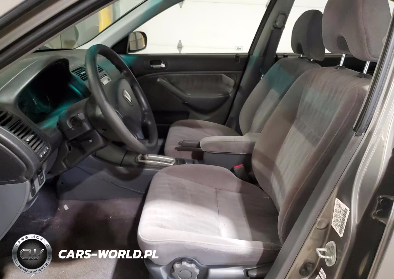 2005 Honda Civic Lx VIN:JHMES16595S001991 - 7