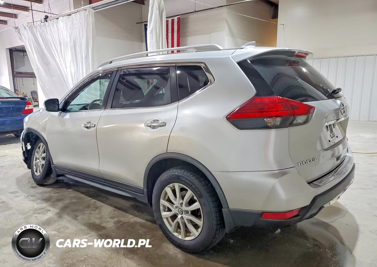 2017 Nissan Rogue Sv VIN:JN8AT2MV6HW265841 - 2