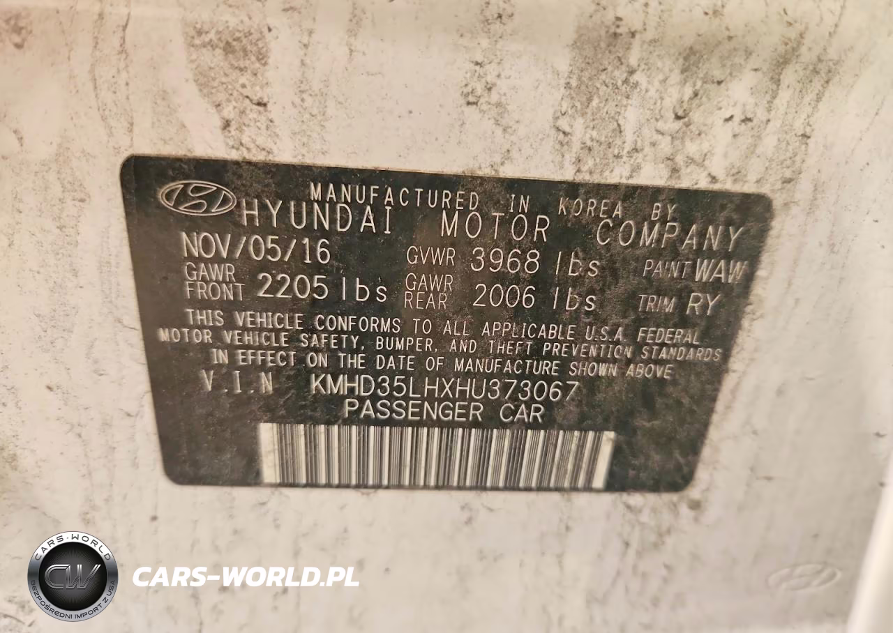 2017 Hyundai Elantra Gt Base VIN:KMHD35LHXHU373067 - 12