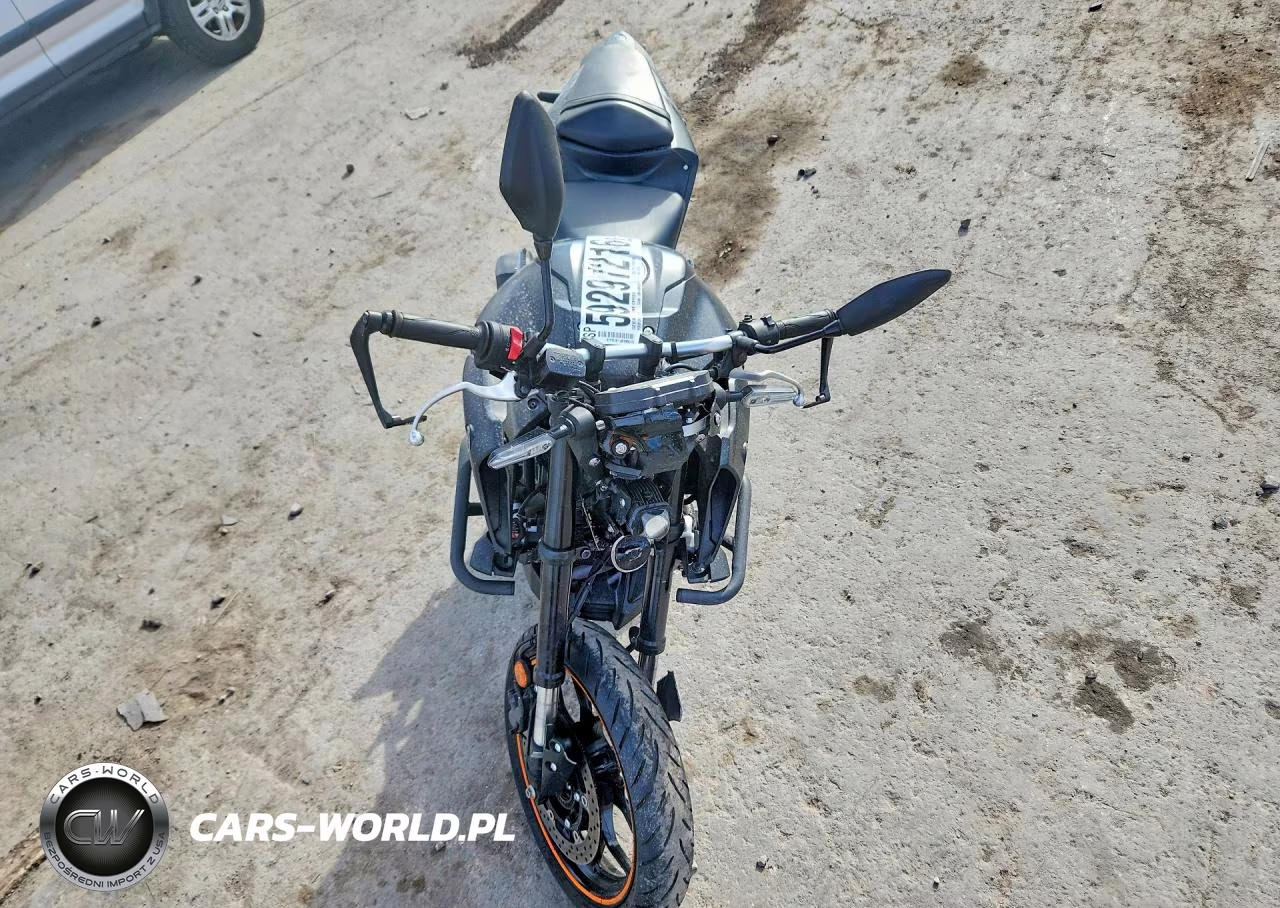 2023 Yamaha Mt-03 VIN:MH3RH20Y5PK010735 - 2