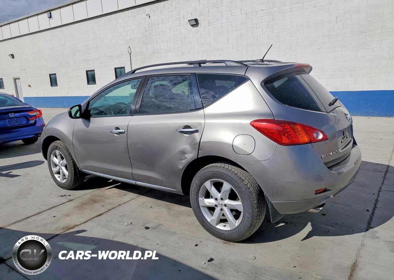 2009 Nissan Murano S VIN:JN8AZ18W59W113188 - 2