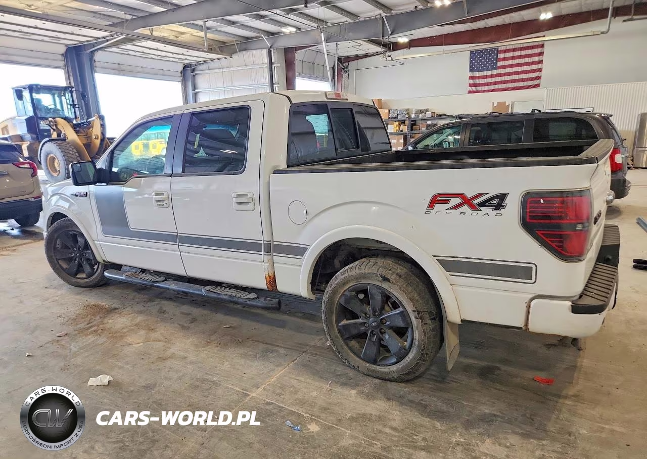2013 Ford F150 Supercrew VIN:1FTFW1EF8DFA17692 - 2