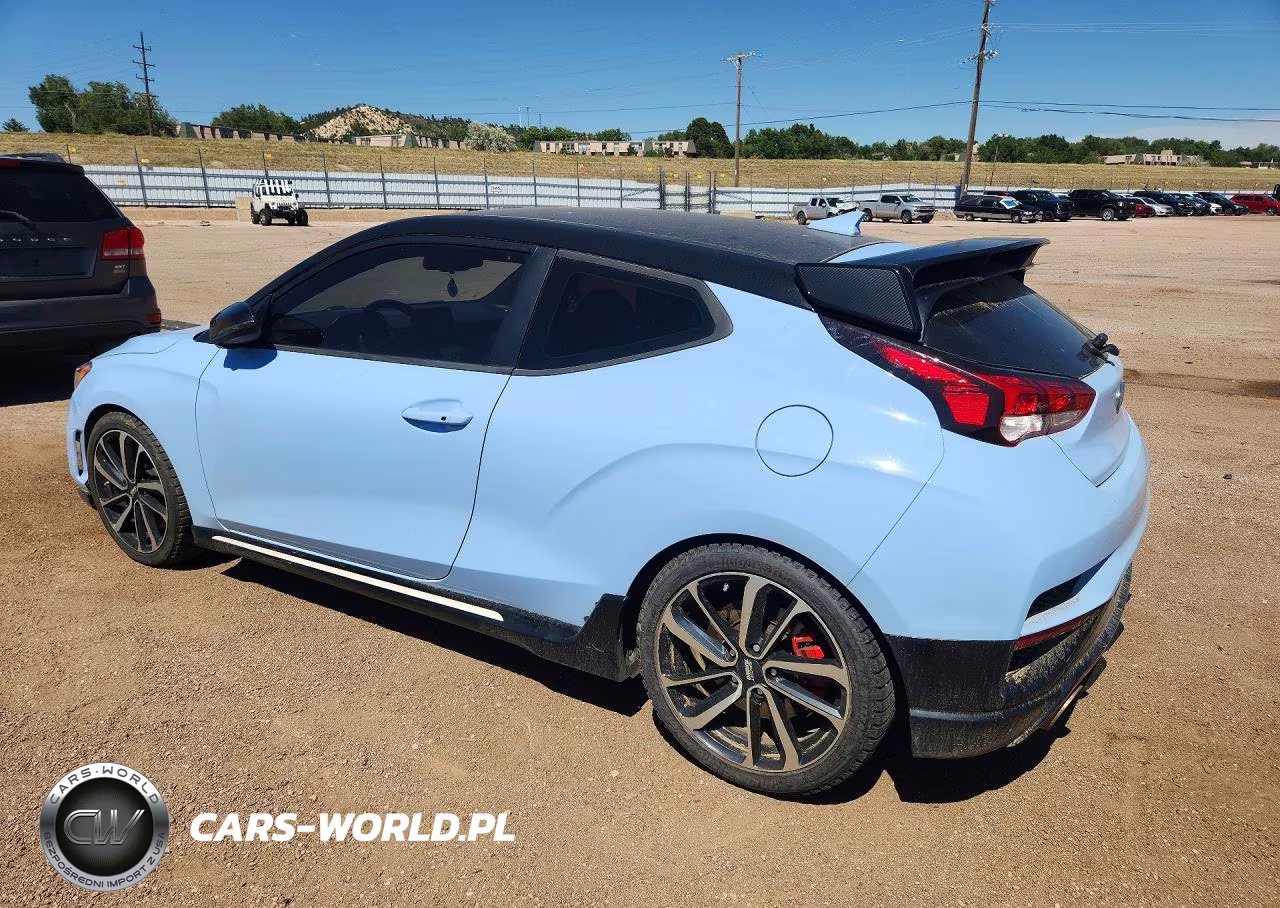 2019 Hyundai Veloster N Base VIN:KMHT36AHXKU003118 - 2