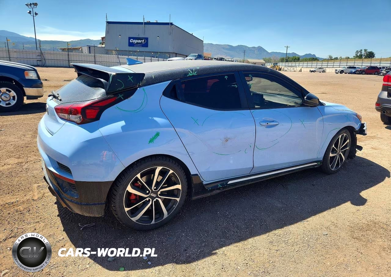 2019 Hyundai Veloster N Base VIN:KMHT36AHXKU003118 - 3